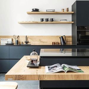 Tủ Bếp Màu Xám Realgres Mahogany Tủ Bếp <span class=keywords><strong>Coventry</strong></span> Tủ Bếp Màu Be Bộ Đồ Nội Thất - Product Image 3