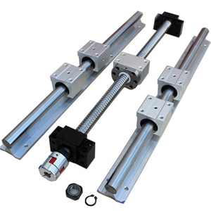 De aluminio de movimiento lineal carril de guía lineal ronda riel de soporte eje lineal SBR25 SBR25UU SBR25LUU - Product Image 2