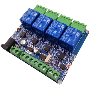 Aggiornamento Modbus RTU a 4 canali relè di uscita interruttore a 4 canali di ingresso 485 comunicazione TTL comunicazione - Product Image 1