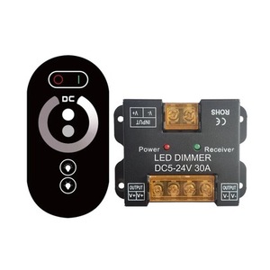 Заводской новый сенсорный контроллер с 6 клавишами 30A 12-24V диммер для RGB световой полосы PWM пульт дистанционного управления ROHS сертифицирован - Product Image 4