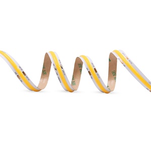 384 <span class=keywords><strong>LED</strong></span>/mホットセールFOBLEDストリップCRI90RA 12V24VフレキシブルCOBLEDバーライトウォームコールドホワイトブルーレッドグリーンピンクカラー