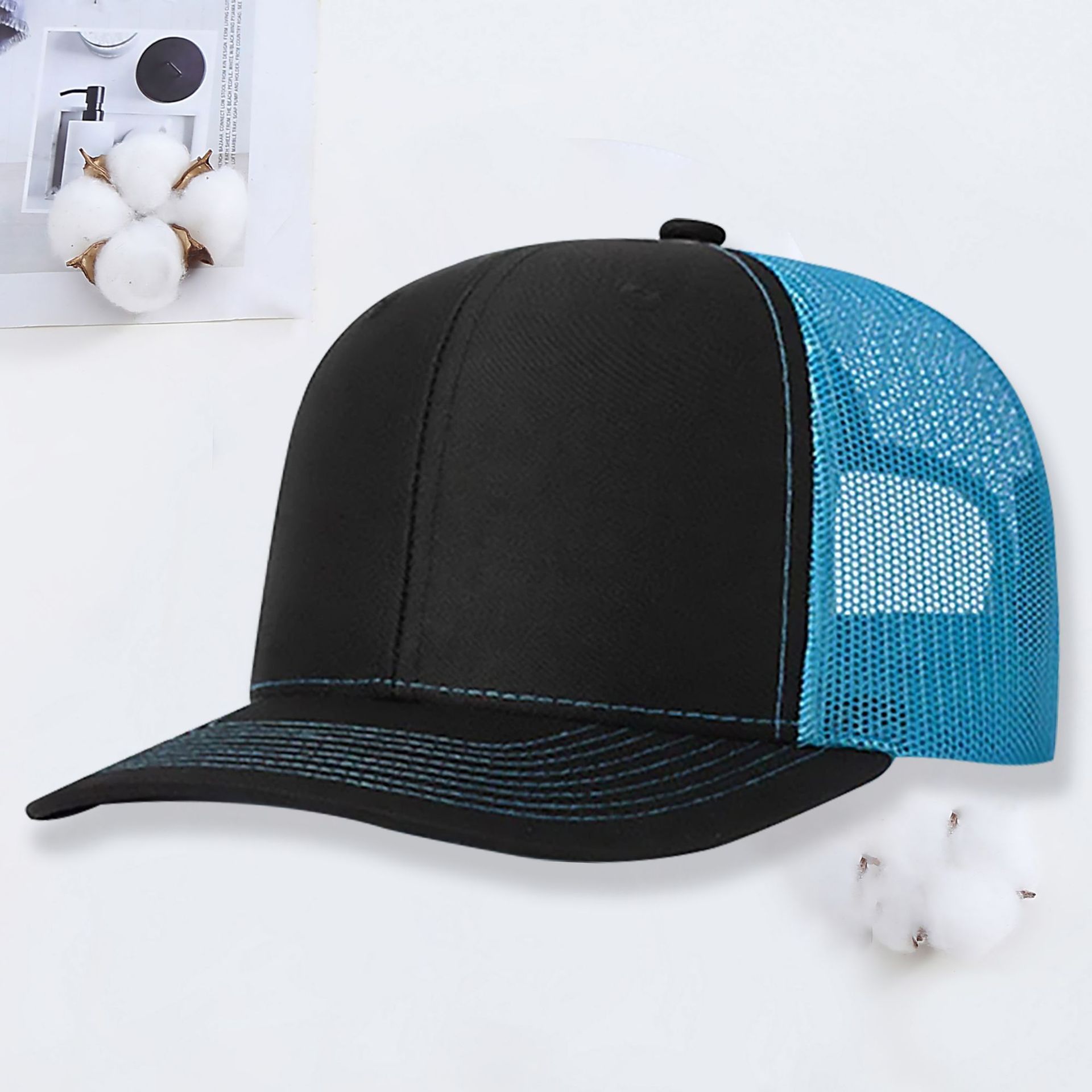 Negro/azul