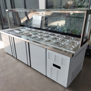 Thương mại <span class=keywords><strong>salad</strong></span> <span class=keywords><strong>Bar</strong></span> thép không gỉ quầy <span class=keywords><strong>Bar</strong></span> di động <span class=keywords><strong>salad</strong></span> <span class=keywords><strong>Bar</strong></span> truy cập thiết bị làm lạnh - Product Image 2