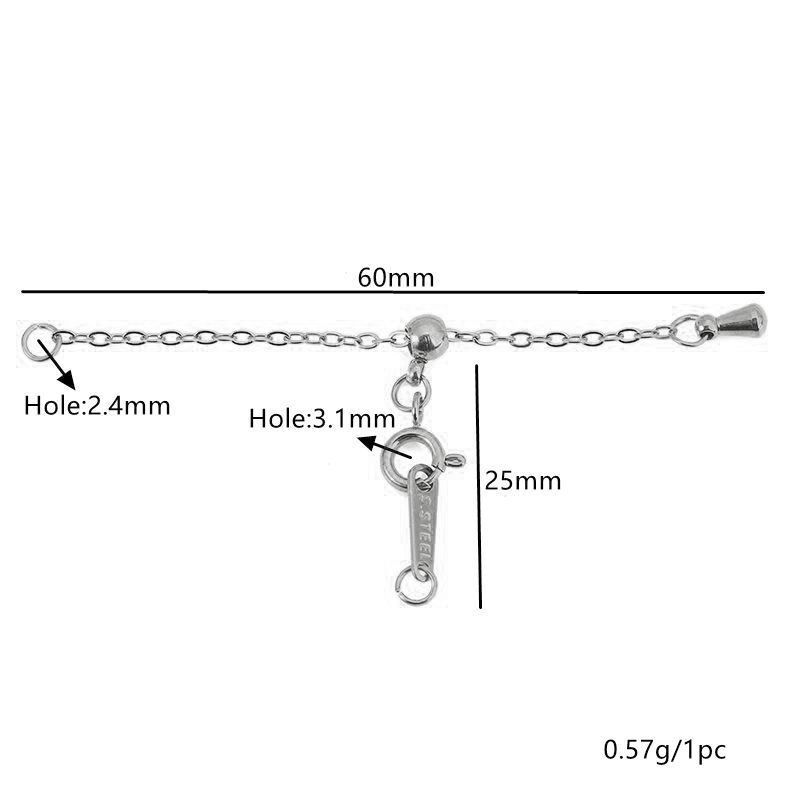 Water drop pendant in steel silver color
