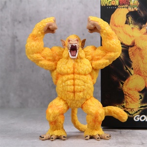 DL6291 Amazo sıcak satış japonya Anime GK süper saiyane altın ape goku action figure PVC model koleksiyonu bebek hediyeler - Product Image 6