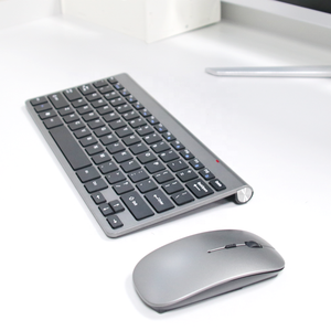 Teclado y ratón inalámbricos, conjunto de teclado y ratón inalámbrico, ultrafino y portátil, 2,4 ghz, para PC, tableta y Notebook - Product Image 1