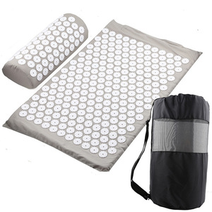 Spike Massage Cushion <strong>Shakti</strong> Acupressure Mat Eco-friendly Acupuncture Mat Customized Logo Available <strong>Yoga</strong> Exercises 66*42*2cm - Product Image 4