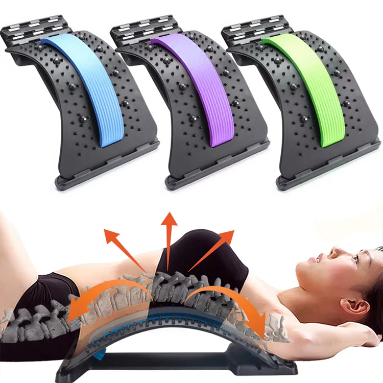 Magnet Therapy Back Stretcher Back Massager Lumbar Support Stretcher Spinal Pain Relieve Back Pain Muscle Pain Relief