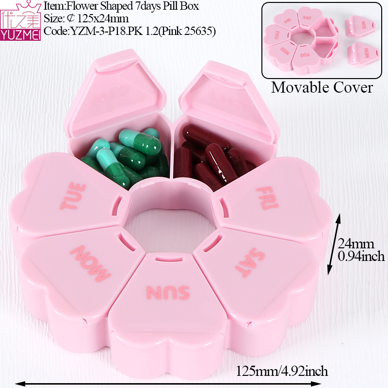 P18: Scatola Rosa con Scritta Rosa