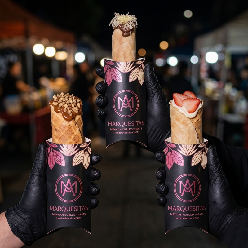 custom marquesita packaging