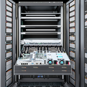 H P ProLiant DL360p Gen8 1U raf sunucu Form faktörü güç kaynağı Xeon E5-2670 64G CPU SSD HDD sert kullanılan stok bilgisayar - Product Image 3