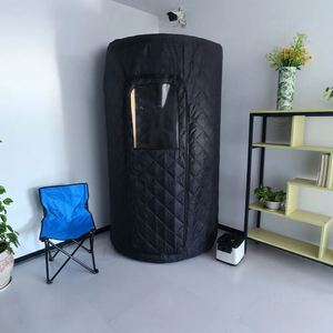 Round Shape Portable Home Steam Sauna Kit 2m Modern Design Wet Steam Generator Skin-Friendly PVC Inner Inflatable Frame - Product Image 5