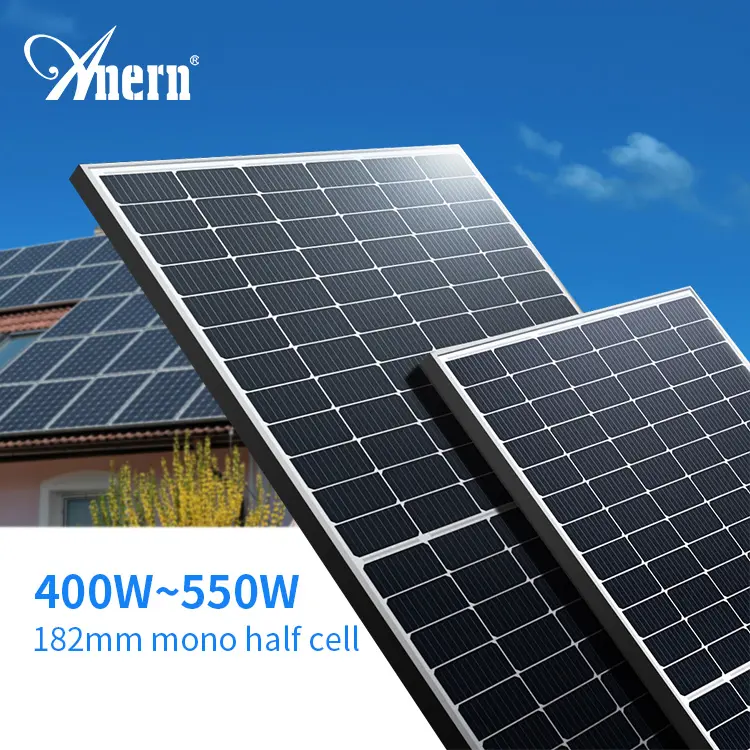 Anern prezzo 12 v pv 550 watt 1000w pannelli solari monocristallini che fanno macchina