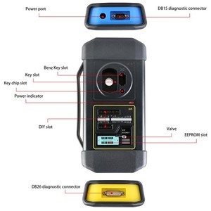 Launch X431 PRO5 PRO 5 bidirektionelles Diagnosetik-Codierungstool Plus X-PROG 3 GIII Immobilisierungs-Schlüsselprogrammierer - Product Image 5