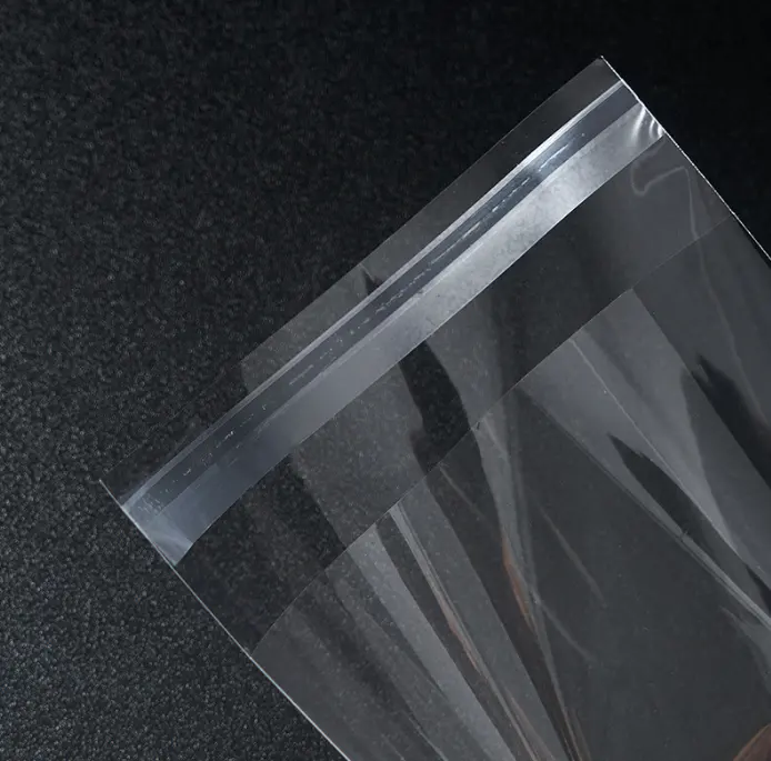 सिलोफ़न प्लास्टिक बैग Resealable स्वयं-सील छोटे बैग के लिए व्यापार कार्ड उपहार