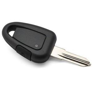 Kaliteli 1 yan düğme Transponder araba anahtarı kabuk durumda Logo olmadan f-iat için GT10 kaması - Product Image 3