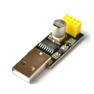ESP01 <strong>Programmer</strong> Adapter UART GPIO0 ESP-01 Adaptaterr ESP8266 CH340G USB to ESP8266 Serial Wireless Wifi Developent Board Module