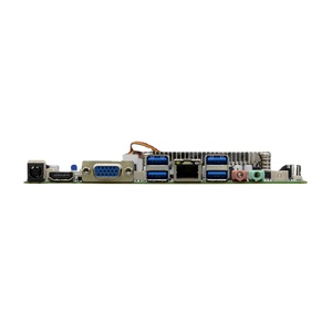 Mini placa-mãe itx, placa-mãe integrada i5 mini pc industrial com slot ddr4 sata