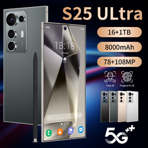 Gooba最新バージョンS25超5gスマートフォン人気カメラ携帯電話クイックチャージゲーム携帯電話 - Product Image 4