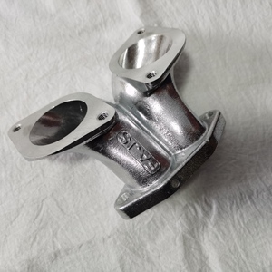 FAJS NO M7-<strong>4</strong>-2 for VWT3 Engine WEBER DELLORTO IDF DRLA TWIN 40/44 V W <strong>TYPE</strong> 3 INLET MANIFOLD <strong>KIT</strong> - Product Image 5