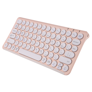 Mini teclado portátil de carga inalámbrica 2,4 GHz + BT de modo dual, adecuado para viajes y uso en tabletas - Product Image 3