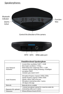 HD3500e 2021 HD 1080P图像质量12X 20X变焦PTZ视频会议室ptz摄像机，带麦克风，视频会议套件 - Product Image 3