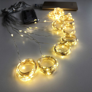 3m LED String Christmas Curtain USB Fairy Lights con ghirlanda a distanza decorazione della stanza della finestra di capodanno
