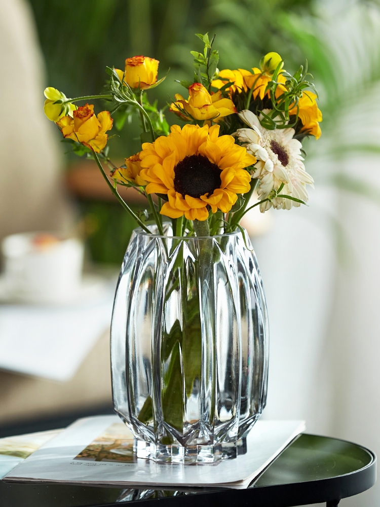 Factory Produced Wholesale Glass Flower Vase for Home Decor