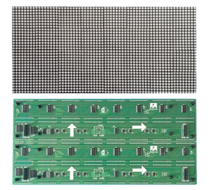 P4.75/F3.75/P4.0 Indoor <strong>LED</strong> Unit Board Dual <strong>Color</strong> Dot <strong>Matrix</strong> <strong>Module</strong> RED GREEN BLUE White Yellow Amber Purple <strong>Single</strong> <strong>Color</strong> - Product Image 1