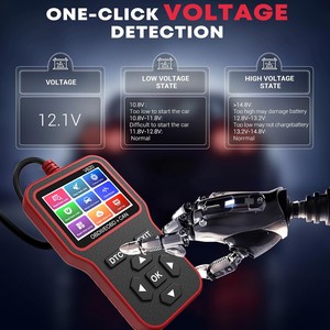 Tarjeta lectora de código de diagnóstico de coche multifunción portátil V620, pantalla a Color grande de 2,8 pulgadas, escáner automático, Analizador de motor, 1 año - Product Image 4