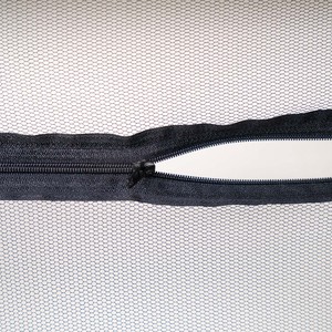 100% peso ligero impermeable plegable mosquitera varilla aluminio retráctil plisado insecto mosquitera puerta