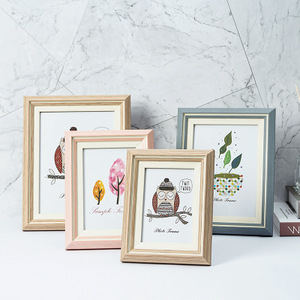 กรอบรูปไม้ DIY สำหรับเด็ก,กรอบรูปอะคริลิกติดผนังแบบเรียบง่ายขายตั๋วได้ตามต้องการ - Product Image 1