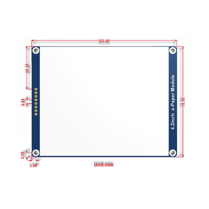 4.2 pollici e-Paper modulo SPI interfaccia nero/bianco E inchiostro Display per Jetson Nano per lampone pi 3 Zero lampone Pi 4 B
