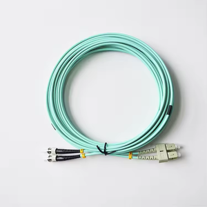 シンプレックスデュプレックスPVCLSZH屋内OM3 OM4 0.9mm 2.0mm 3.0mm ST UPC SC LCFCマルチモード光ファイバーピグテールジャンパーパッチコードケーブル - Product Image 3