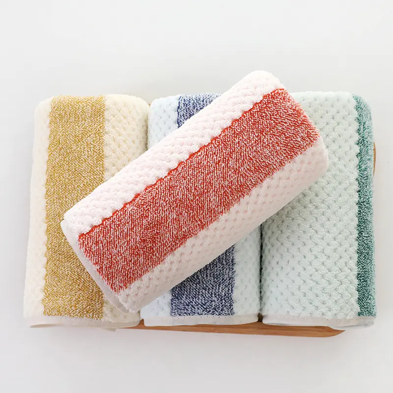 Asciugamani da bagno per asciugamani per il viso spessi di colore piacevole 35*75cm all'ingrosso di alta qualità