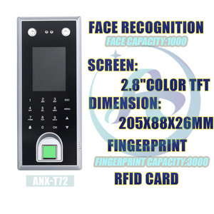 Thông minh trường văn phòng xây dựng kiểm soát truy cập hệ thống vân tay nhận dạng khuôn mặt Linux dựa trên không thấm nước 2.8 "led tùy chỉnh - Product Image 2
