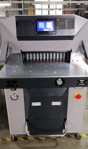 520mm yarı otomatik hidrolik kağıt kesme makinesi A3 A4 kesici 5210 hidrolik makine kesme kağıt kesme makinesi - Product Image 2