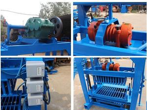 Hongfa QTJ4-40B2 <strong>Block</strong> Pave <strong>Making</strong> <strong>Machine</strong> <strong>Manual</strong> <strong>Interlocking</strong> Brick <strong>Making</strong> <strong>Machine</strong> - Product Image 4