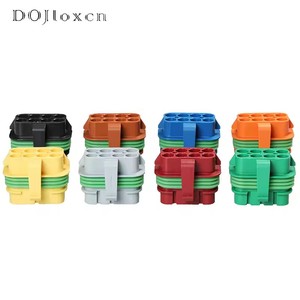 1 Set <strong>Delphi</strong> 8 Pin 32006-TP2 2.8mm <strong>Connector</strong> Plastic Housing Plug Electric Wiring Harness Cable Plug Multiple Slots Forms - Product Image 3