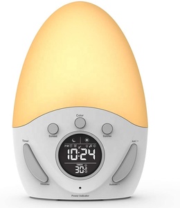 Instead of Being Woken up in the Morning by Loud Alarm with Night Lamp Mimic the Effect of a Sunrise at Dawn Alarm Clock - Product Image 1