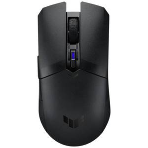 华硕TUF游戏M4 WL无线游戏鼠标，蓝牙®光学，黑色，6按钮，12000 dpi (940910783127)