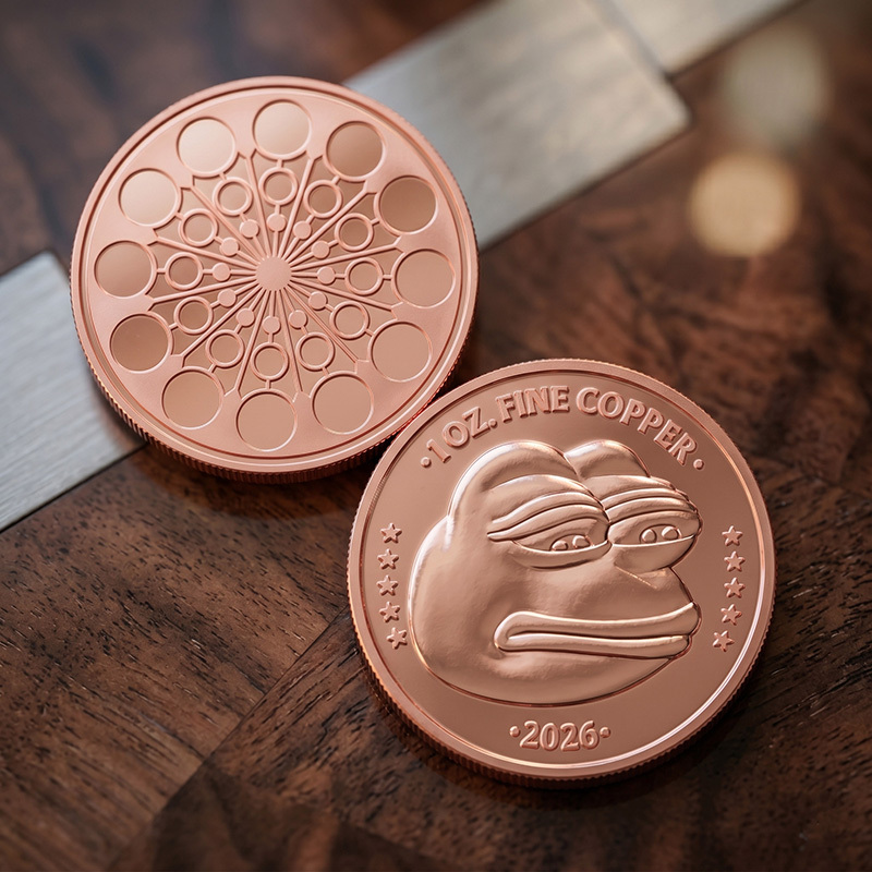 embossing Challenge Coin
