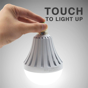 Yüksek sıcaklığa dayanıklı ışık hammadde E27 E14 12V dc/ac 9W Led şarj edilebilir acil ampul pil - Product Image 6