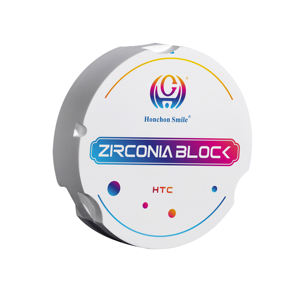 Disco in Zirconia Pre ombreggiato honnb blocco di Zirconia dentale HTC con colori A1- D4 per sistema Zirkonzahn - Product Image 1
