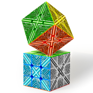 3x3スピードパズルマジックキューブ教育玩具3次ステッカー5.6cmマジックパズルキューブルービックスキューブブレインIQおもちゃ子供用 - Product Image 3