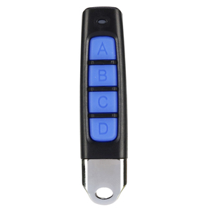 Universale ABS Wireless duplicatore 433 MHz telecomando 4 pulsanti replicare copia codice cancello elettrico porta Garage apriporta - Product Image 1