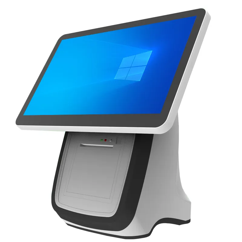 Baixo Preço Tablet POS Self Service Caixa Registradora Kioks Tudo Em Um 15.6 Polegada Único Touch Screen Pos Payment Terminal System