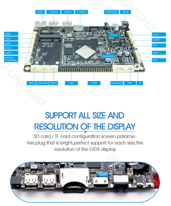 OEM ODM incorporato Android RK3288 Quad-core RJ45 SIM POE WIFI BT UART Gpio microfono altoparlante IIC LVDS EDP MIPI - Product Image 4