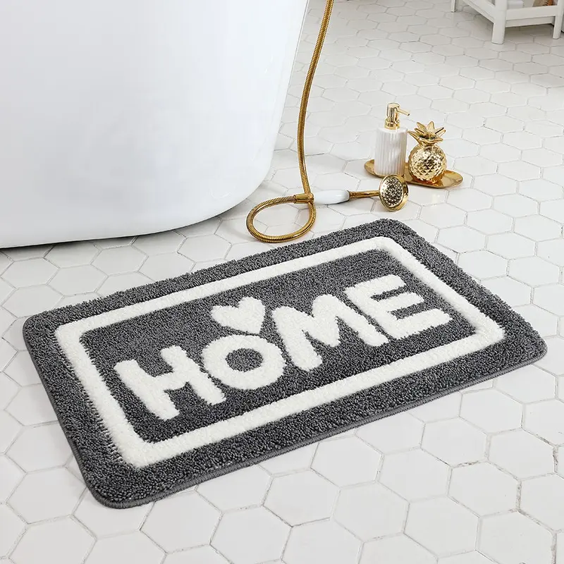 Boho home decor tappeto tappetino personalizzato stile europeo Shaggy microfibra bagno doccia tappetino da bagno tappeto tappeto