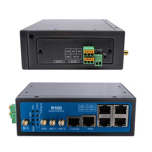 Supporto Modbus TCP RTU VPN R100 3G 4G LTE wireless router industriale con porte di IO - Product Image 5